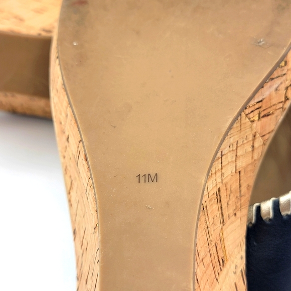 Jack Rogers Cork Wedge Size 11M. S1096 - Picture 6 of 6